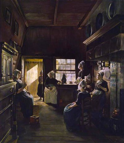 Conversazione, 1888 da P. Weimar